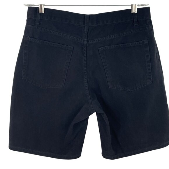 Route 66 Mens Size 34 Black Denim Shorts 100% Cotton 34x10 - Picture 4 of 6